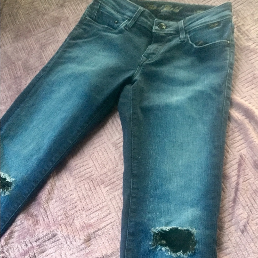 Mavi Gold Jeans Serena Low-Rise Super Skinny 25/32
